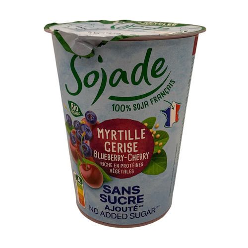 [4265] Yogur de Soja con Arándanos y Cereza Bio