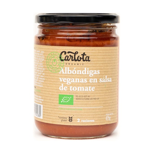 [1837] Albóndigas con Tomate Veganas Bio
