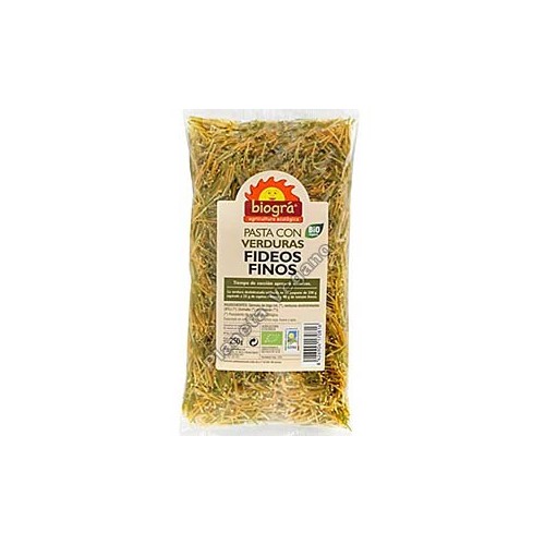 [1810] Fideos Finos de Verduras Bio