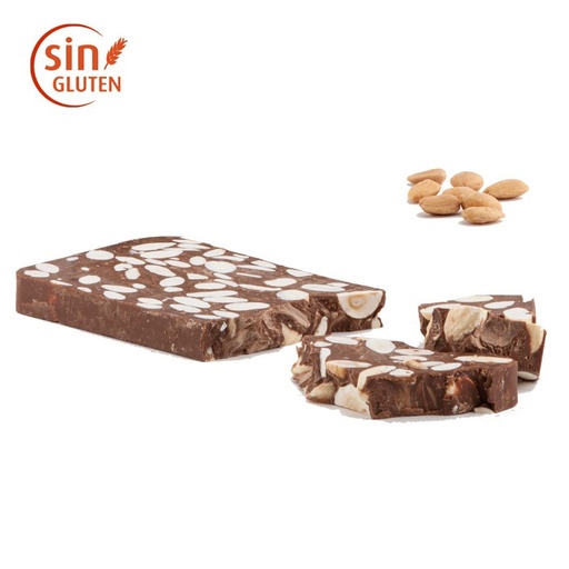 [1787] Turrón de Chocolate con Leche y Almendras