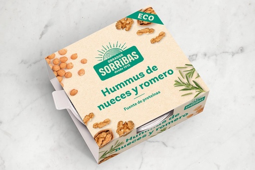 [1640] Hummus de Nueces y Romero Bio