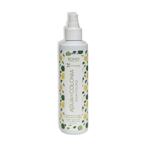 [1612] Agua de Colonia Desinfectante Grande 200ML - Hojas de te verde Limón y Bergamota