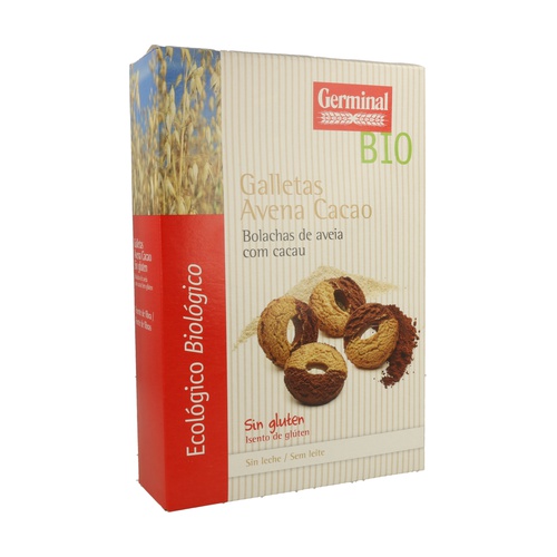 [1593] Galletas de Avena sin Gluten con Cacao ECO