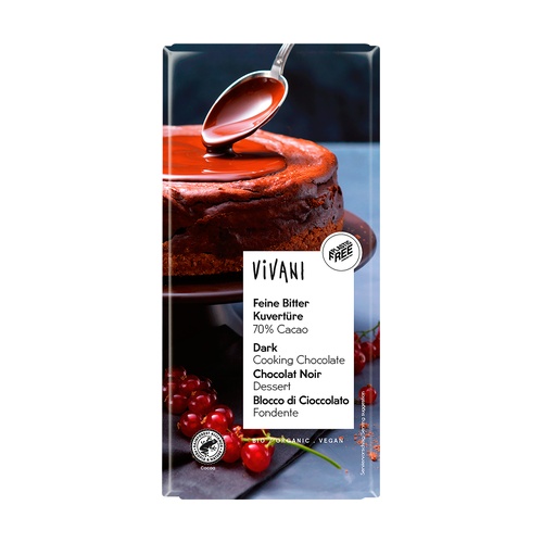 [1400] Chocolate negro 70% cacao para Postres Bio