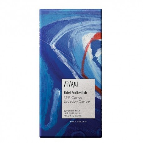 [1372] Chocolate con leche 37% cacao Ecuador Bio