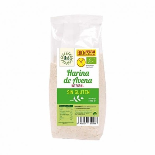 [1366] Harina de Avena Integral Sin Gluten Bio