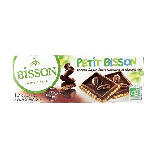 [1198] Galleta BIO petit bisson chocolate negro bisson