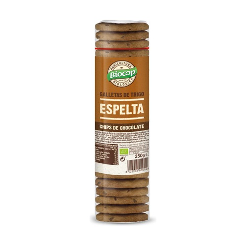 [1197] Galletas de espelta con chips de chocolate Bio