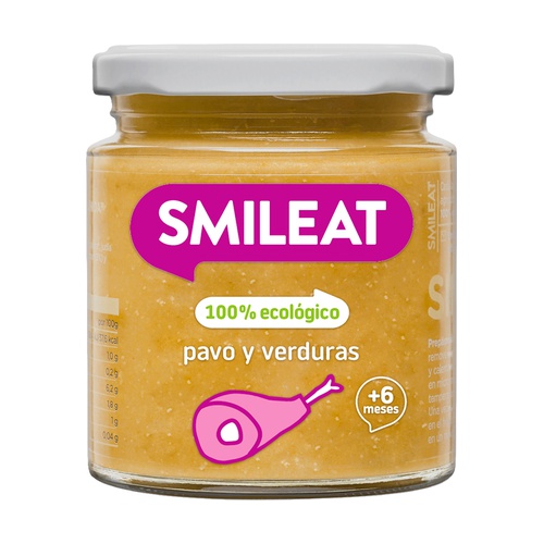[1178] Tarrito de Verduras y Pavo Bio 6m+