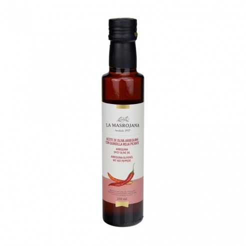 [1134] Aceite de oliva Arbequina con guindilla roja picante