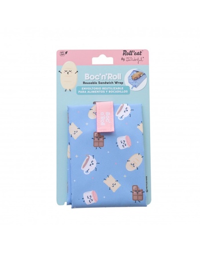 [1082] Porta Alimentos Boc N´Roll Mr. Wonderful Chocolat