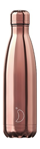 [1076] Botella Acero Inoxidable Chilly’s Oro Rosa 750ml