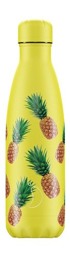 [1069] Botella Acero Inoxidable Chilly’s Frutal Piñas 500ml