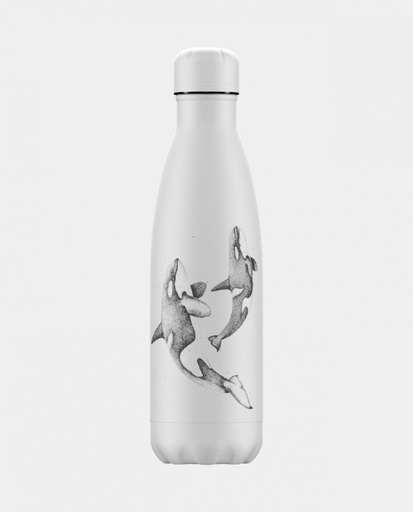 [1065] Botella Acero Inoxidable Chilly’s Orca Sea Life 500ml