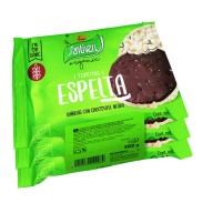 [1031] Tortitas de Espelta con Chocolate Negro Bio (3 x 2 unid)