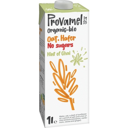 [1004] Bebida de Avena Natural con Chai Sin Azúcar