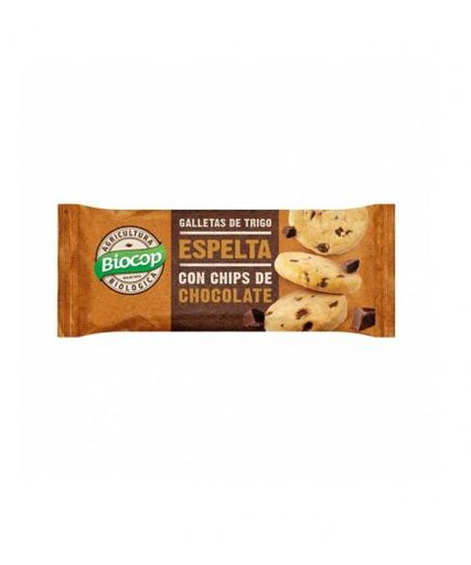 [979] Galletas Mini de Espelta con Chips de Chocolate Bio (4 galletas)