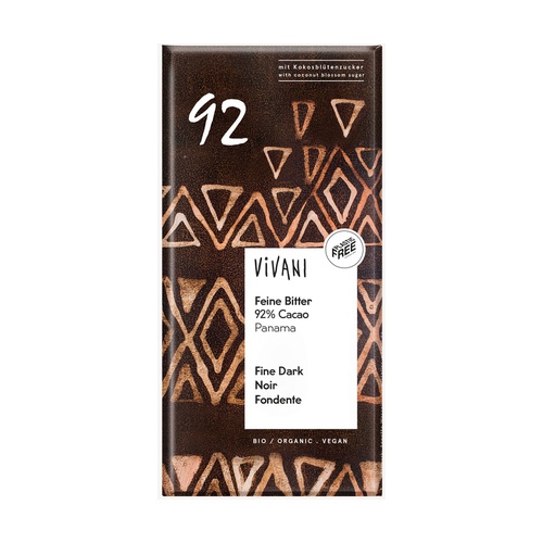 [976] Chocolate negro 92% Panamá con azúcar de coco Bio