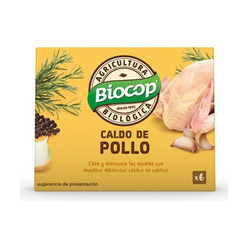 [966] Caldo de Pollo en Cubitos Bio