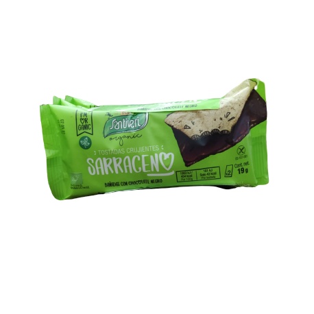 [943] Tostadas Trigo Sarraceno con Chocolate Negro Bio