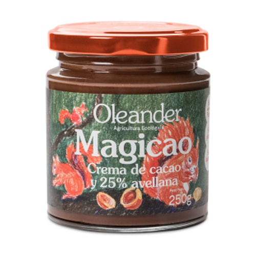 [898] Magicao, crema de cacao y avellanas Bio de Oleander