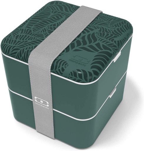 [803] Fiambrera Bento Cuadrada Jungle