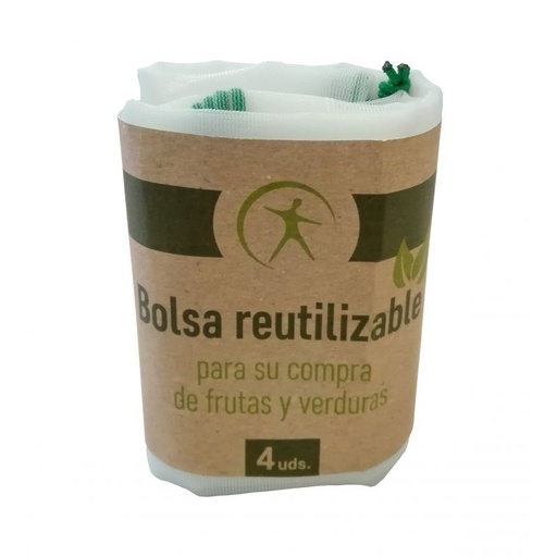 [771] Bolsa ecológica reutilizable – Malla frutería Pequeña