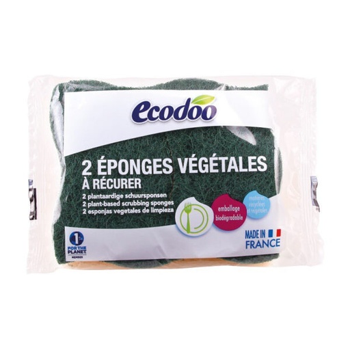 [763] Esponja Estropajo Vegetal - 2 unidades