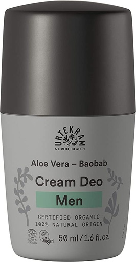 [713] Desodorante hombre Roll-on Baobad y Aloe Vera de Urtekram