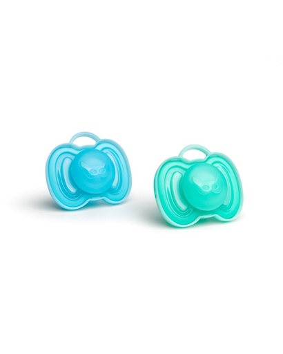 [682] Chupete Herobility Azul-Turquesa Talla +0meses (2 Unidades)