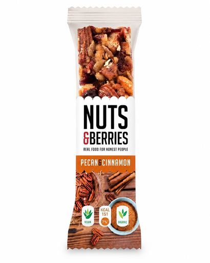 [544] Barrita de Frutos Secos con Nueces y Canela Bio