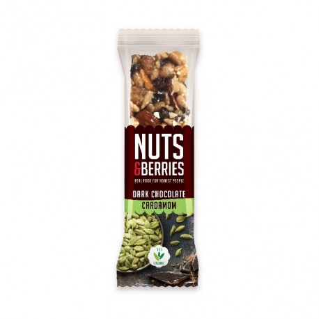 [541] Barrita de Frutos secos con chocolate negro y cardamomo