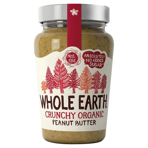 [538] Crema de Cacahuete Crunchy Bio (con trocitos)