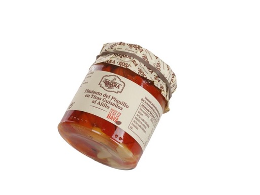 [422] Pimiento del Piquillo en tiras guisados al ajillo