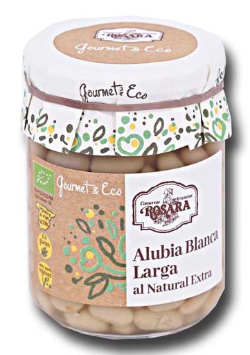 [420] Alubia Blanca Larga cocida Bio