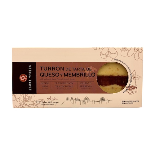 [4101] Turrón de Tarta de Queso y Membrillo