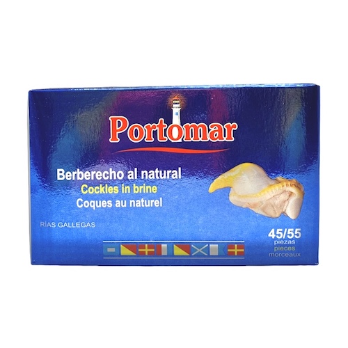 [4090] Berberechos al Natural de las Rías Gallegas (45/55 piezas)