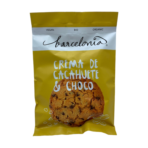 [4069] Galleta Cookie Crema de Cacahuete con Chocolate Bio