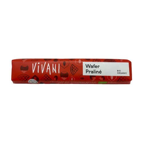 [4066] Barrita de chocolate Wafer Praline Bio