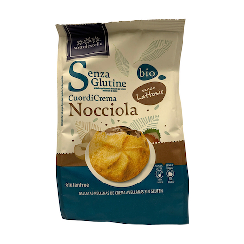 [4026] Galletas Rellenas de Crema de Avellanas Bio