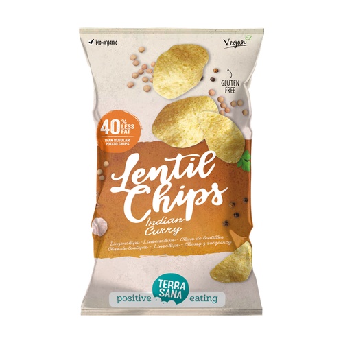 [3974] Chips de Lentejas Indian Curry Bio