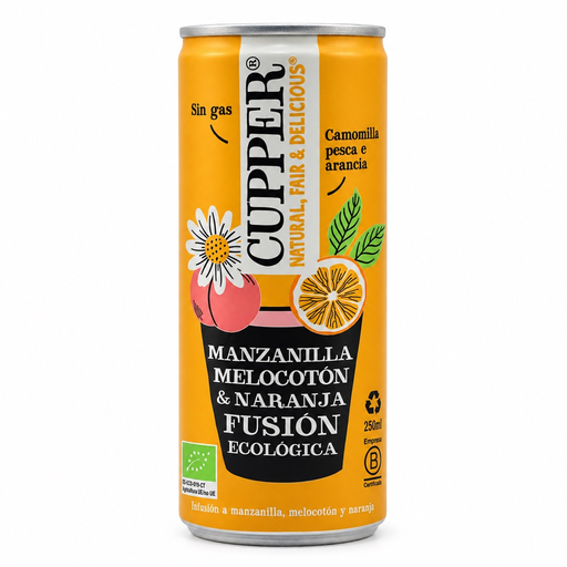 [4797] Bebida de Manzanilla Melocotón y Naranja Bio