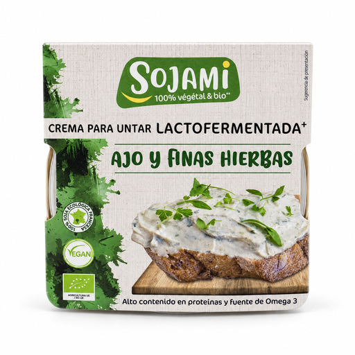 [4811] Queso Crema con Ajo y Finas Hierbas Bio