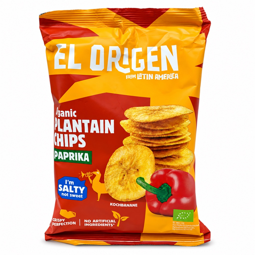 [4862] Chips de Platano verde con Paprika Bio