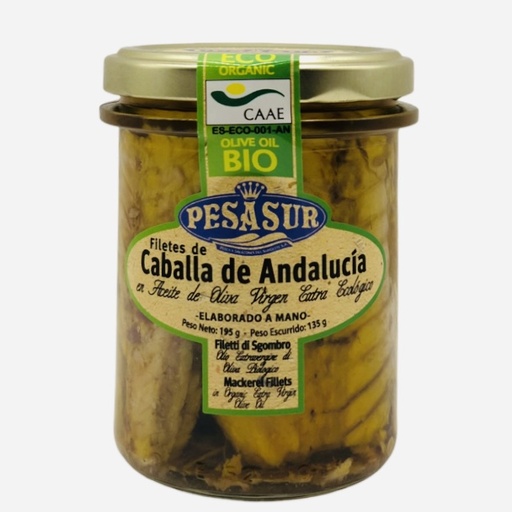 [3838] Caballa en Aceite de Oliva Bio