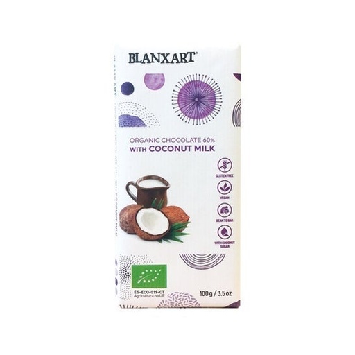 [3807] Chocolate con Bebida de Coco 60% cacao Bio