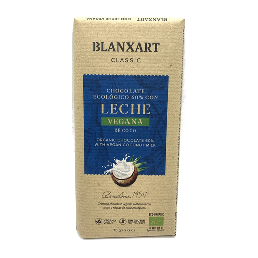 [3807] Chocolate con Bebida de Coco 60% cacao Bio