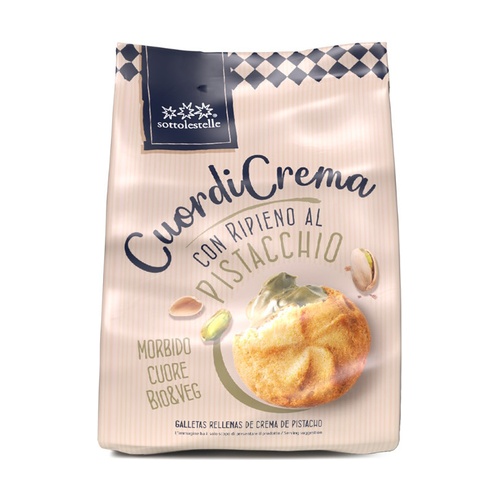 [3695] Galletas Rellenas de Crema de Pistacho Bio