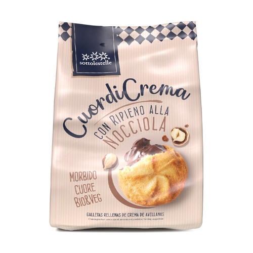 [3694] Galletas Rellenas de Crema de Avellanas Bio