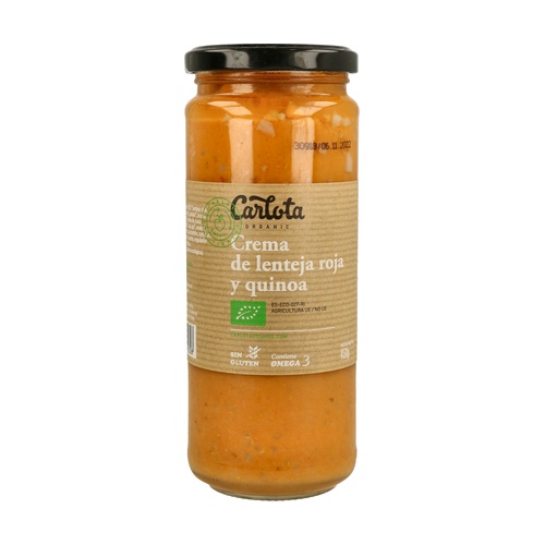 [3664] Crema de Lenteja Roja y Quinoa Bio